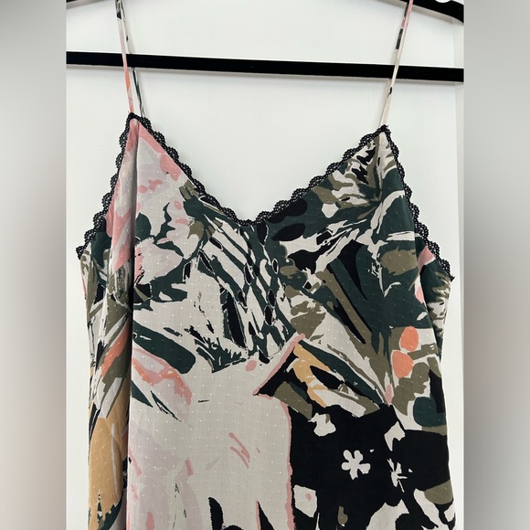 Club Monaco Floral Lined Slip Dress in Size 00 🌸 - Picture 2 of 6